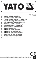 YATO YT-73081 Original Instructions Manual preview