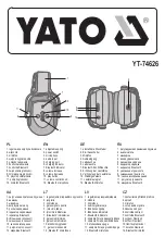 Предварительный просмотр 1 страницы YATO YT-74626 Manual