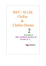 Yazaki WFC-SC Series Installation Manual предпросмотр