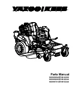 Yazoo/Kees 968999694/ZEKH42200 Parts Manual preview