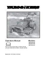 Yazoo/Kees KKFW48180 Operator'S Manual preview