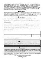 Preview for 2 page of Yazoo/Kees ZCBI48181 Operator'S Manual