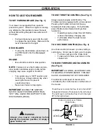 Preview for 16 page of Yazoo/Kees ZCBI48181 Operator'S Manual