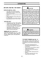 Preview for 20 page of Yazoo/Kees ZCBI48181 Operator'S Manual