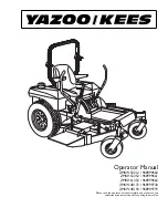 Yazoo/Kees ZMKH52252 Operator'S Manual предпросмотр