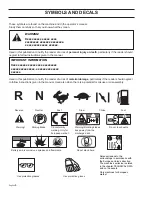 Предварительный просмотр 6 страницы Yazoo/Kees ZMMKW34170 Operator'S Manual