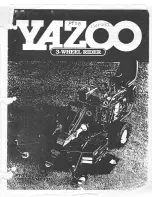 Yazoo PTO-B Owner'S Manual preview