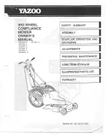 Предварительный просмотр 1 страницы Yazoo PV24B-2 Illustrated Parts List