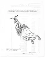 Preview for 1 page of Yazoo SV30KI-2 Illustrated Parts List