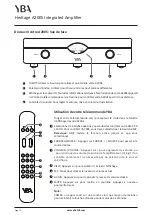 Предварительный просмотр 12 страницы YBA DESIGN Heritage A200S Owner'S Manual