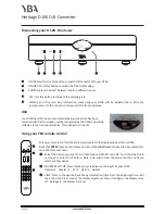 Preview for 6 page of YBA DESIGN Heritage D100 Owner'S Manual