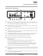 Preview for 7 page of YBA DESIGN Heritage D100 Owner'S Manual