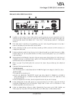 Preview for 13 page of YBA DESIGN Heritage D100 Owner'S Manual