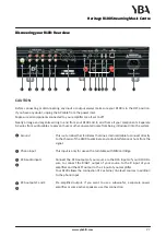 Preview for 7 page of YBA DESIGN Heritage R100 Owner'S Manual