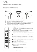 Preview for 6 page of YBA DESIGN Passion IA350 MKII Owner'S Manual