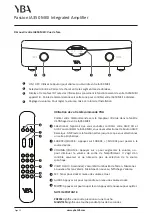 Preview for 11 page of YBA DESIGN Passion IA350 MKII Owner'S Manual