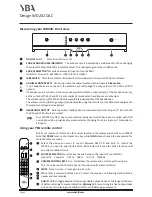 Предварительный просмотр 6 страницы YBA DESIGN WD202 DAC Owner'S Manual