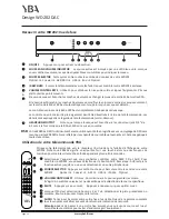 Предварительный просмотр 12 страницы YBA DESIGN WD202 DAC Owner'S Manual