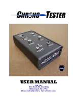 YCG Chrono-Tester User Manual preview