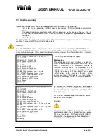 Preview for 44 page of YDOC ML-2012 User Manual