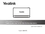 Предварительный просмотр 1 страницы Yealink Camera-Hub Quick Start Manual