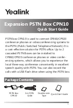 Preview for 1 page of Yealink CPN10 Quick Start Manual