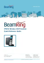 Yealink IPW56 Quick Reference Manual preview