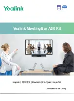 Предварительный просмотр 1 страницы Yealink MeetingBar A30 Kit Quick Start Manual