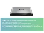 Yealink MeetingSpace VC880 Quick Start Manual предпросмотр