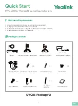 Yealink MVC S90 Quick Start Manual preview