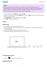 Preview for 5 page of Yealink MVC400-C4-000 Manual