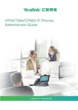 Предварительный просмотр 1 страницы Yealink One Talk CP960 Administrator'S Manual