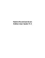 Yealink RoomCast Zoom Edition User Manual preview