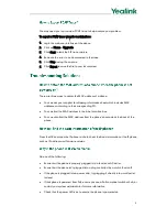 Preview for 3 page of Yealink SIP-T3xG Troubleshooting Manual