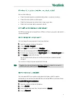 Preview for 6 page of Yealink SIP-T3xG Troubleshooting Manual