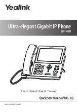 Предварительный просмотр 1 страницы Yealink SIP-T48U Quick Start Manual