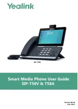 Yealink SIP-T58V User Manual preview