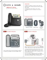 Preview for 2 page of Yealink T23G Quick Installation Manual