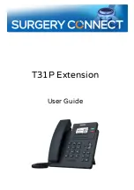 Preview for 1 page of Yealink T31P User Manual