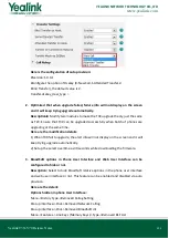 Предварительный просмотр 8 страницы Yealink T3X-V70 Release Notes