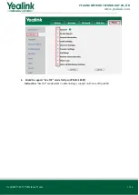 Предварительный просмотр 30 страницы Yealink T3X-V70 Release Notes