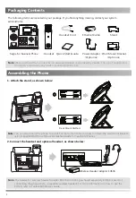 Preview for 2 page of Yealink T40P Quick Start Manual