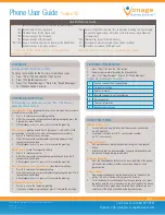 Yealink T42 Quick Reference Manual preview