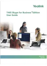 Preview for 1 page of Yealink T46S Skype for Business User Manual