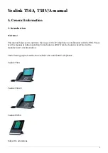 Preview for 1 page of Yealink Teams T56A Manual