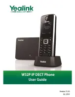 Yealink Telkom W52P User Manual предпросмотр