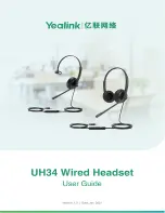 Yealink UH34 User Manual предпросмотр