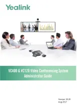 Preview for 1 page of Yealink VC120 Administrator'S Manual