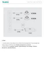 Предварительный просмотр 5 страницы Yealink VCM34 Quick Start Manual