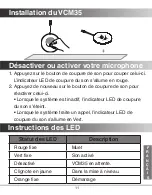 Предварительный просмотр 13 страницы Yealink VCM35 Quick Start Manual